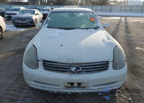 2003 Infiniti G35 z USA, uszkodzony, nr VIN JNKCV51E83M005268